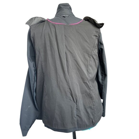 Lane Bryant Blazer Black Women 18 Classic Tailored  One Button Cotton Poly Blend - Picture 11 of 15